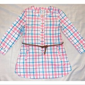Carter’s Toddler Girls Pink Plaid Dress 2T